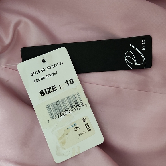 NWT E by ECI Pink Jacket Size 10 - Picture 10 of 10